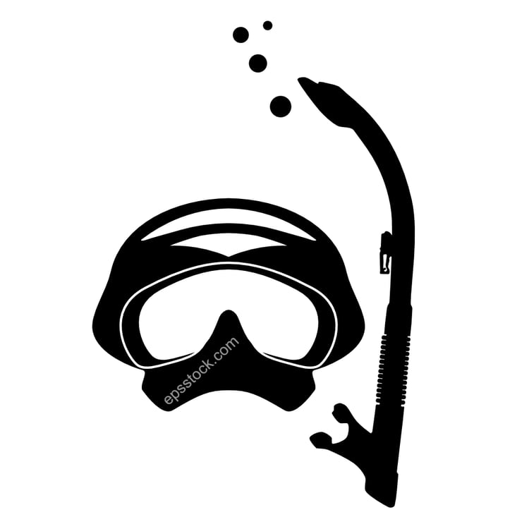 diving mask symbol