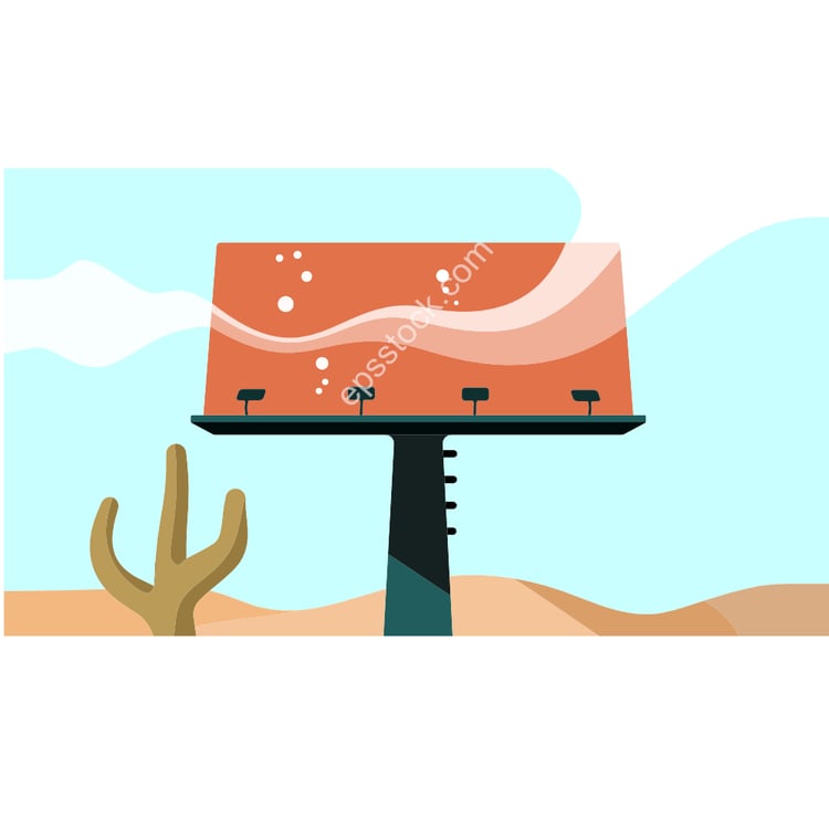 Illustration of a Billboard
