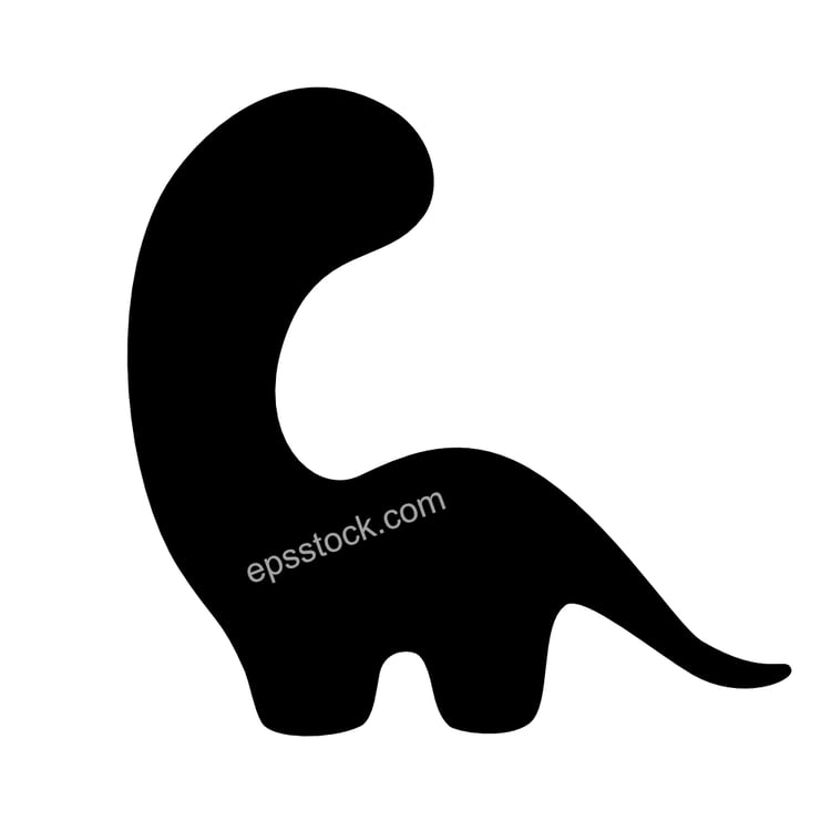 cute Dinosaur Shape