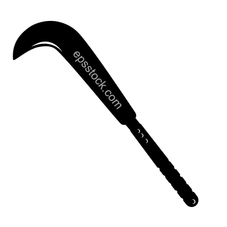 Outdoor Brush Clearing Sickle