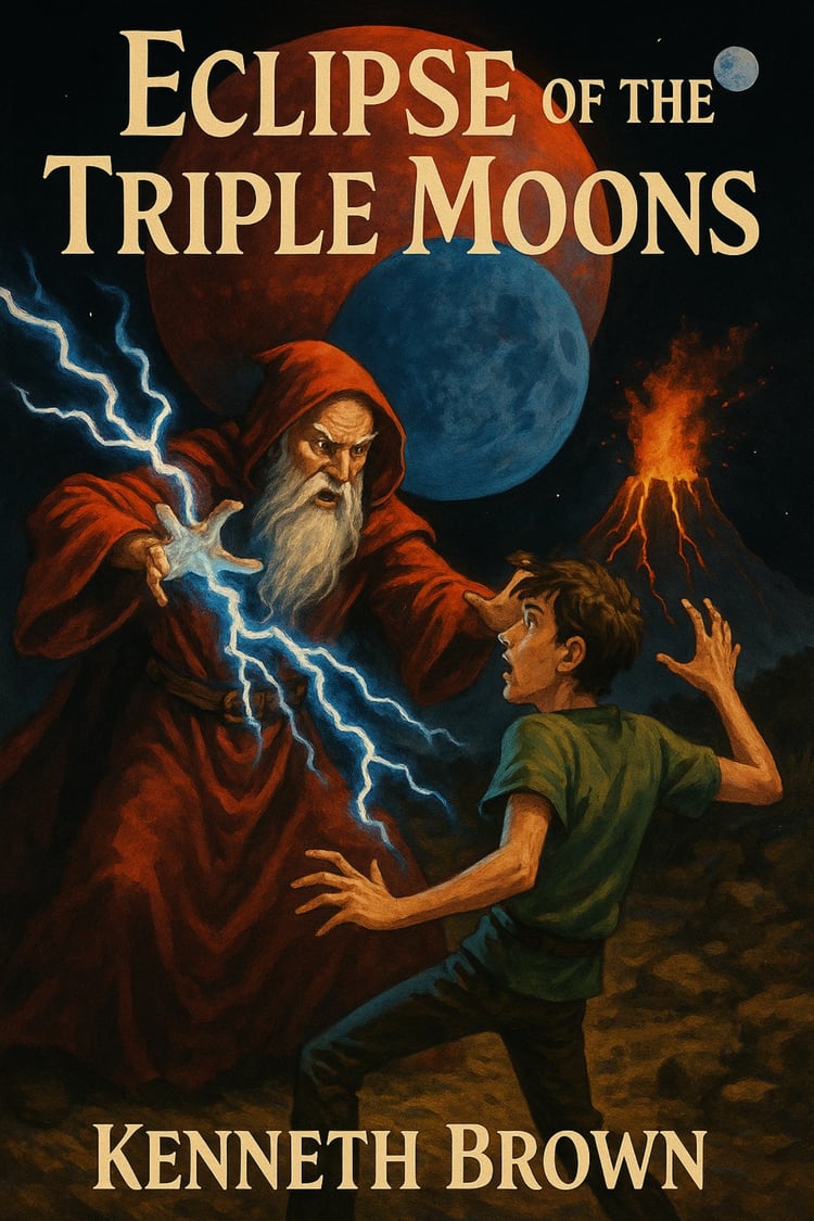Eclipse of the Triple Moons - Fantasy with YA Action Adventure thrills
