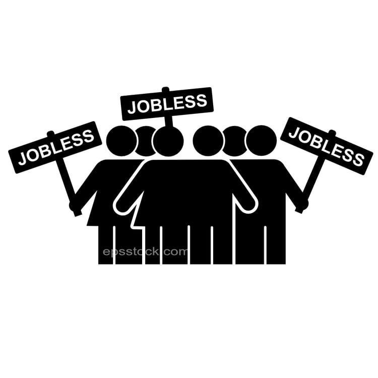 unemployment symbol