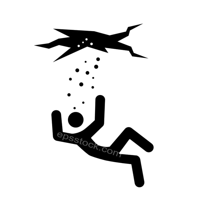 falling through ice