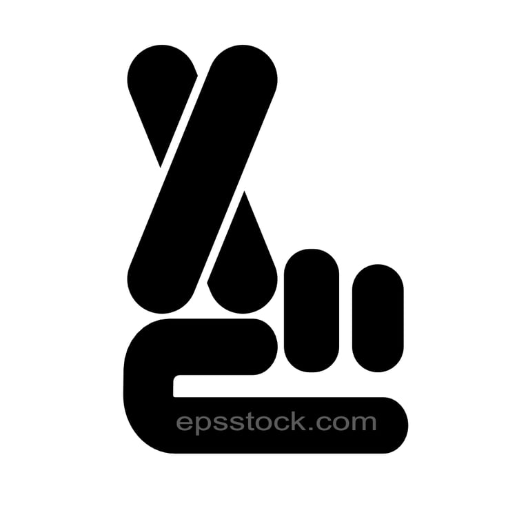 fingers crossed symbol