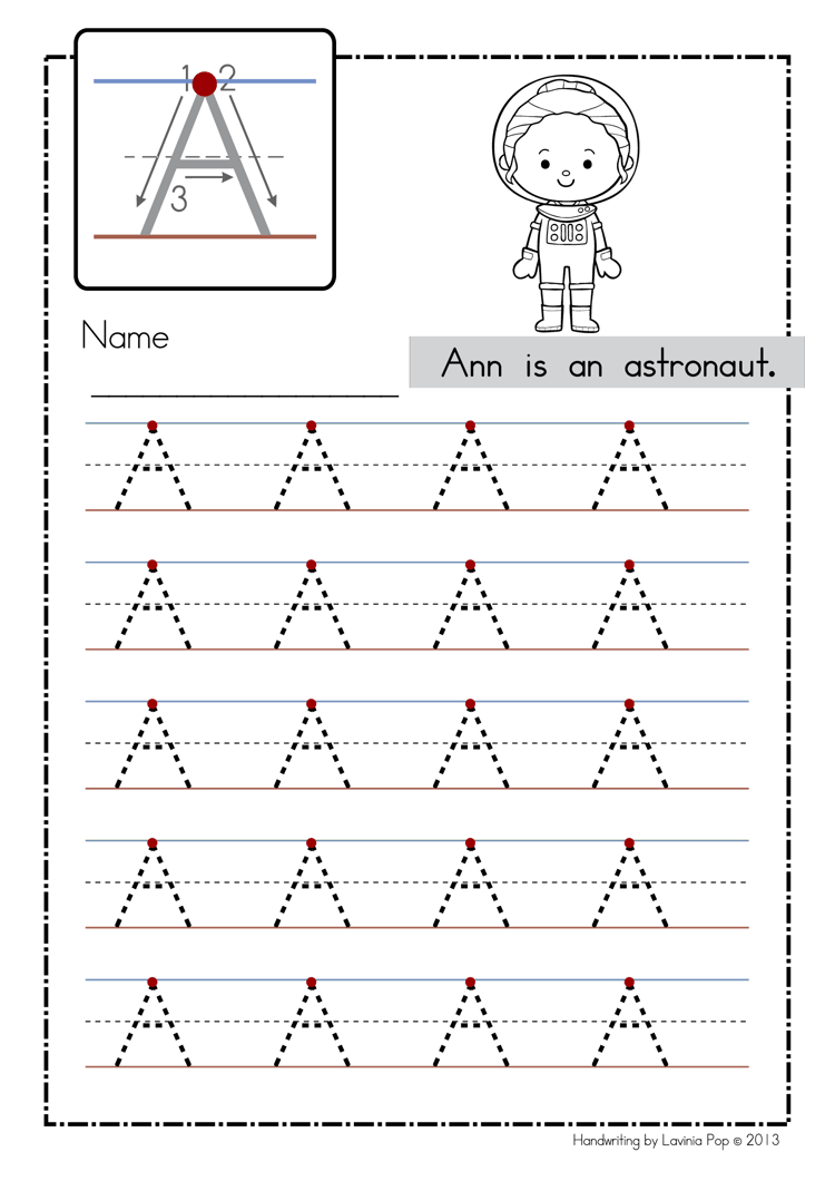 Printable Worksheets for Kids - Alphabet and Letters
