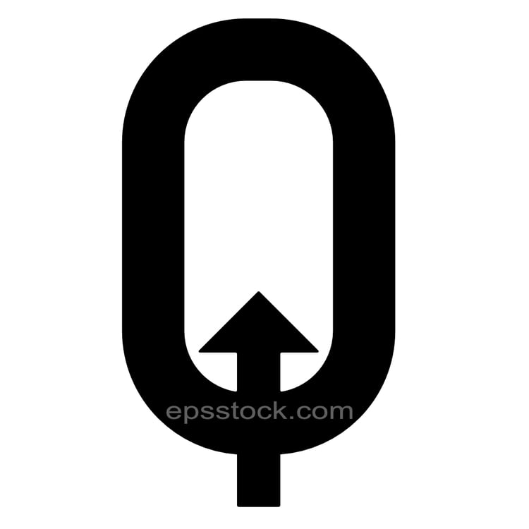 letter Q in financial shape