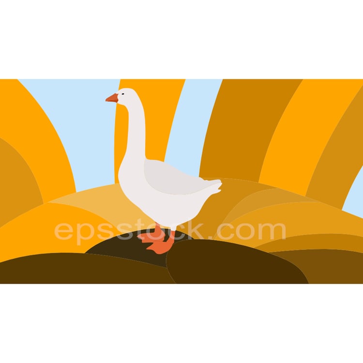 goose portrait