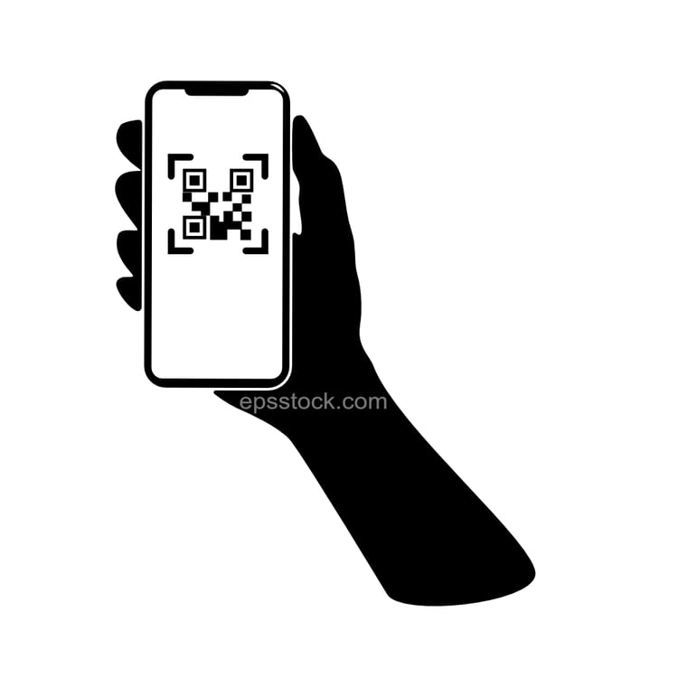 QR code scan symbol