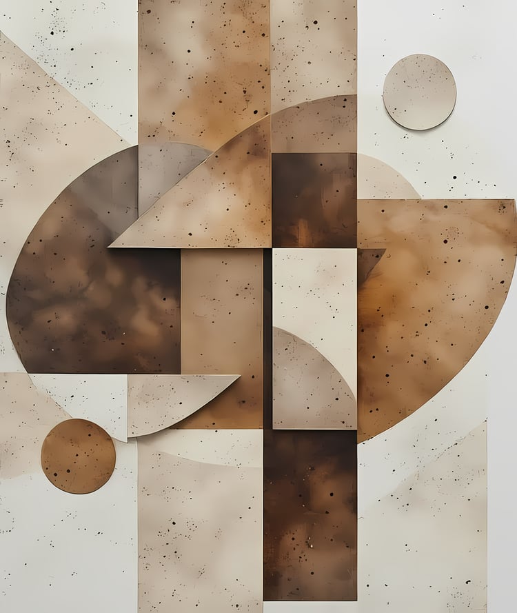 60 Bohemian Geometric Minimalist Earth-Tone Abstract Wall Art Bundle. Bring calm sophistication into your home with this Neutral Geometric Boho Abstract Art Bundle. These artworks feature soft earth tones — beige, taupe, warm browns, muted golds — paired