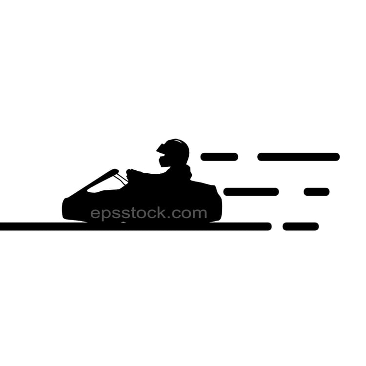 Karting symbol