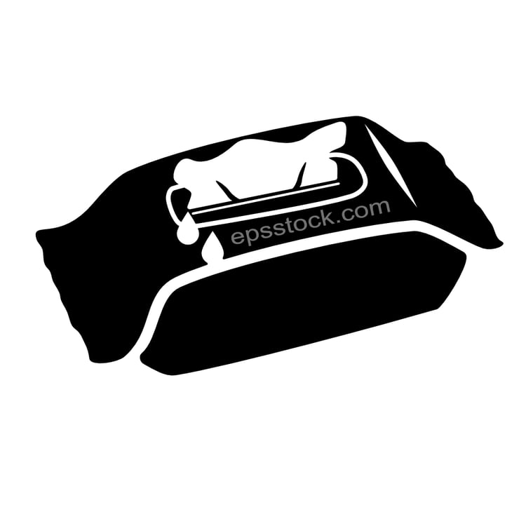 wet wipes symbol