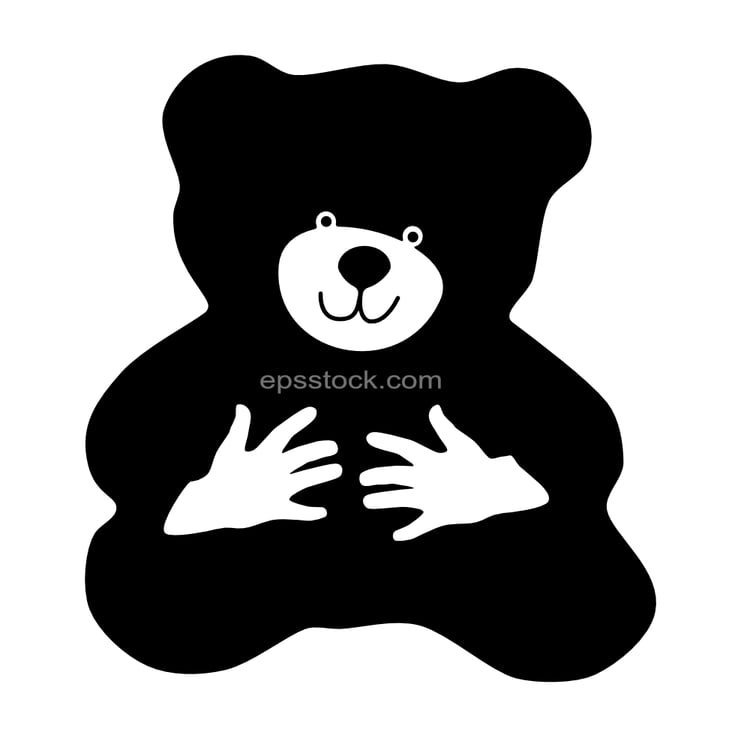 Teddy bear in hands