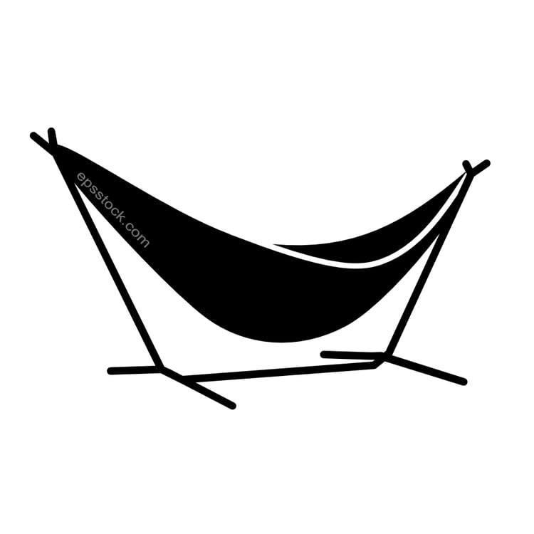 Double Hammock Stand