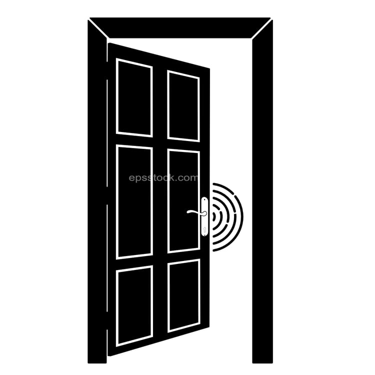 Wireless door symbol