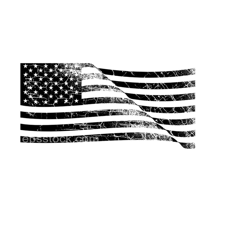 old US flag