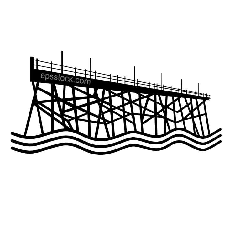 fishing wood pier