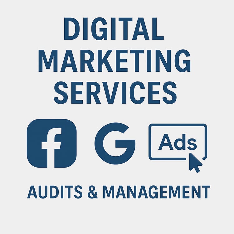 Small business Facebook audit service with PDF report preview.