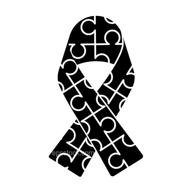 Autism Awareness Ribbon