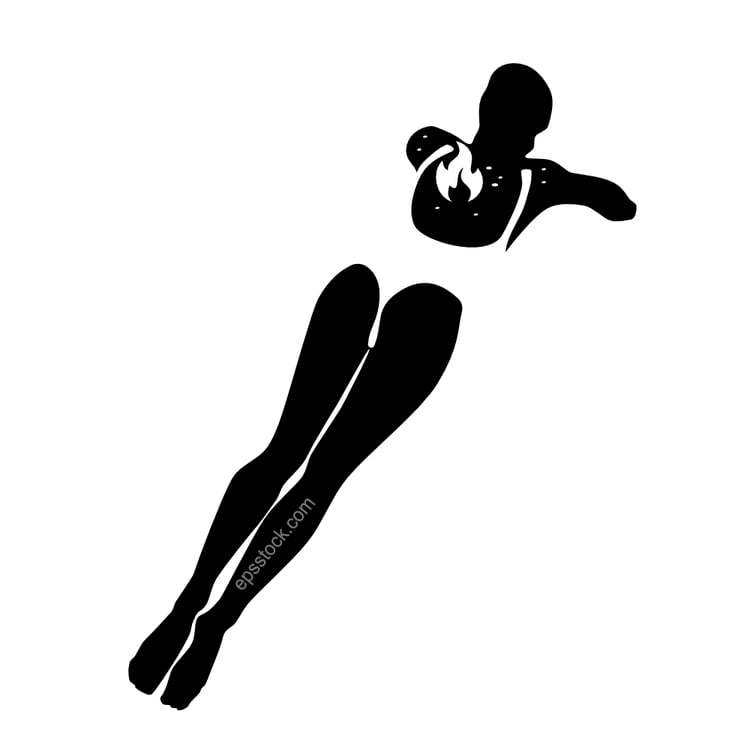Sunburn symbol