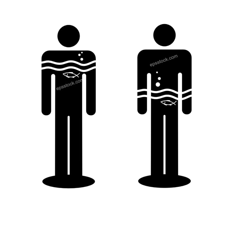 Dehydration symbol