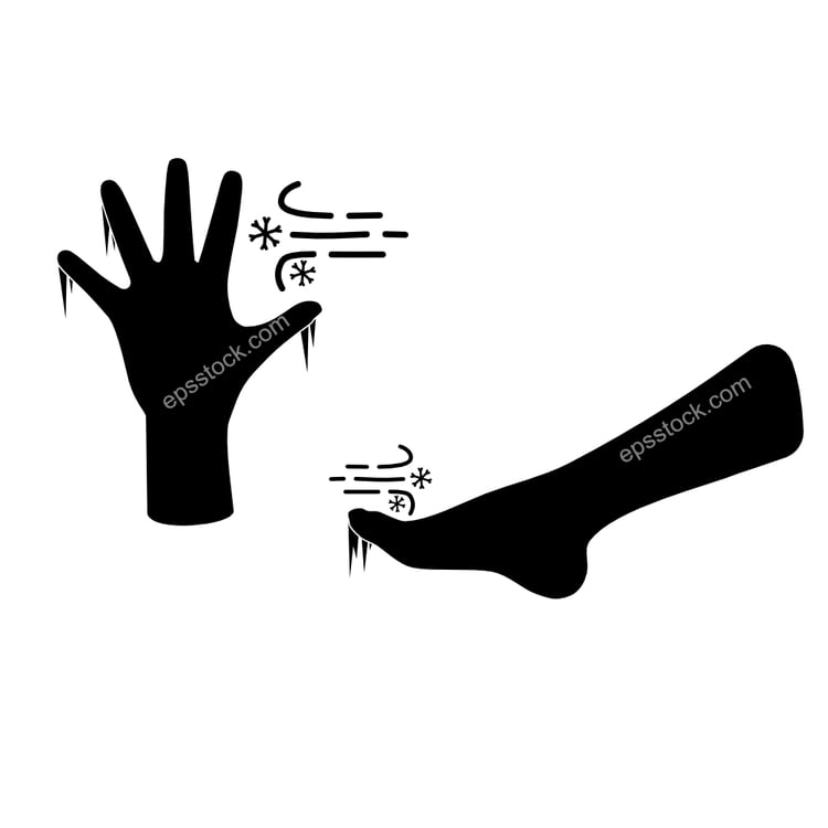 Chilblains symbol