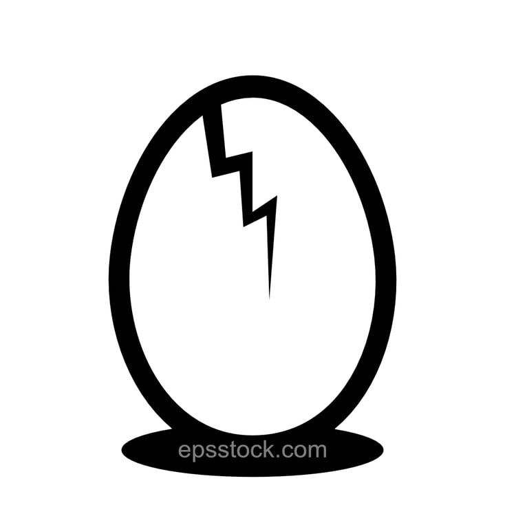 egg with crack