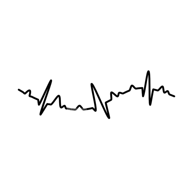 Atrial fibrillation symbol