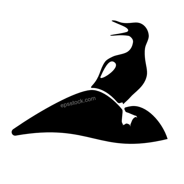 Black Guillemot symbol