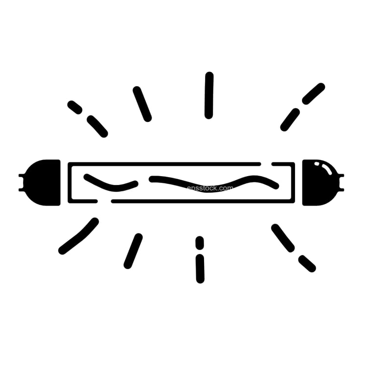 UVC light  symbol