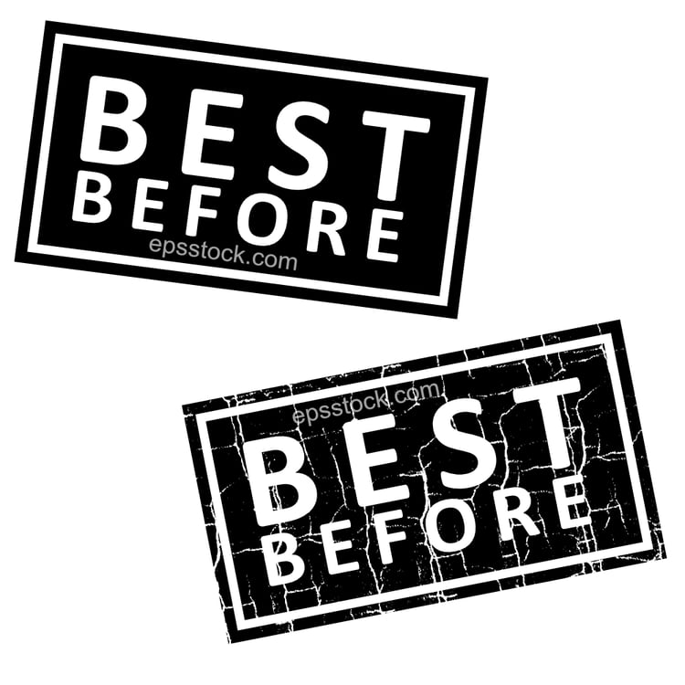 best before stamp