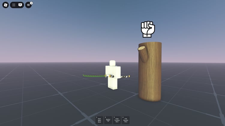 Combat sequence using Wind Breathing powers