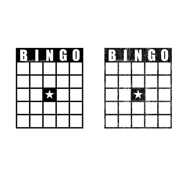 Bingo board symbol