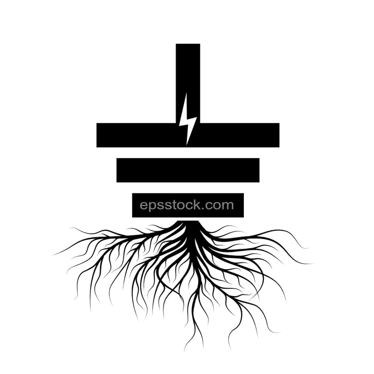 Electrical grounding symbol