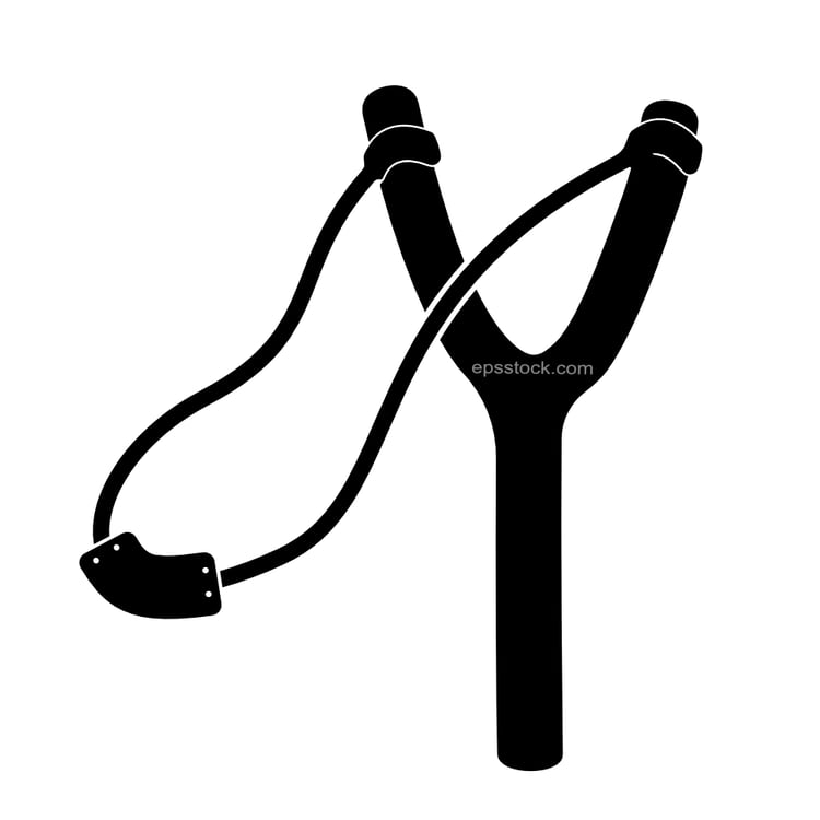 Wooden slingshot