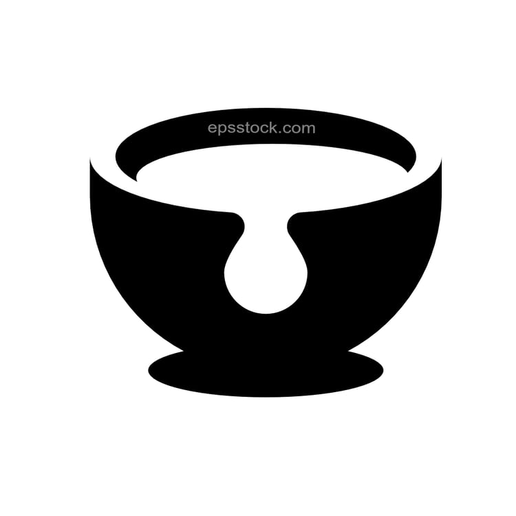 Coconut oil symbol