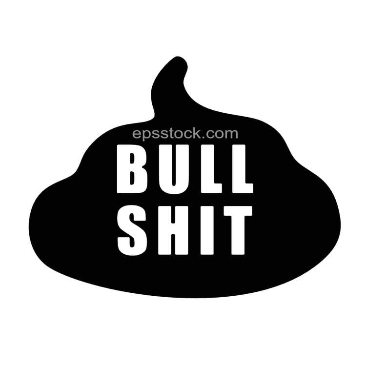 Bull Shit lettering