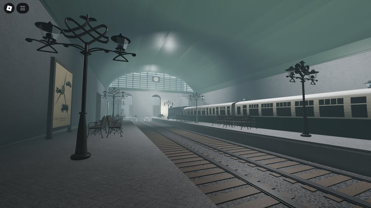 Overview of Munich 1950s Roblox map
