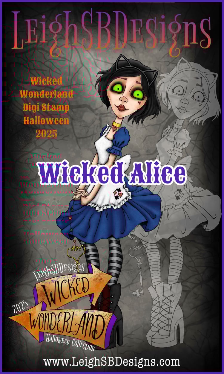 LeighSBDesigns Wicked Alice
