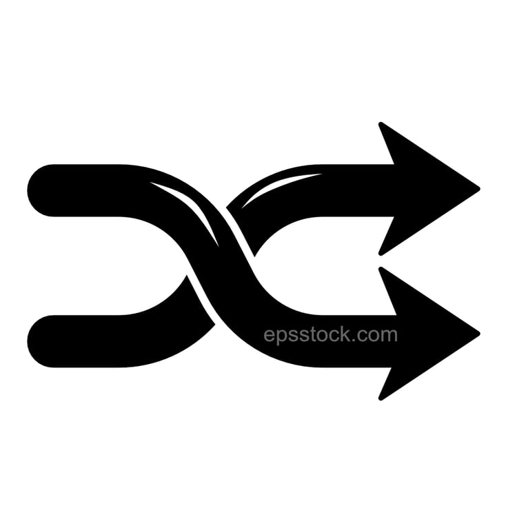 shuffle symbol
