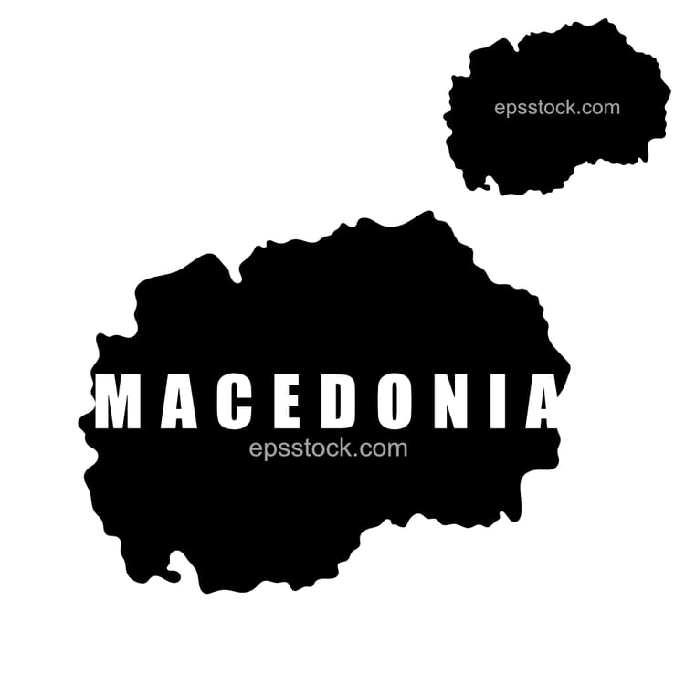 macedonia map