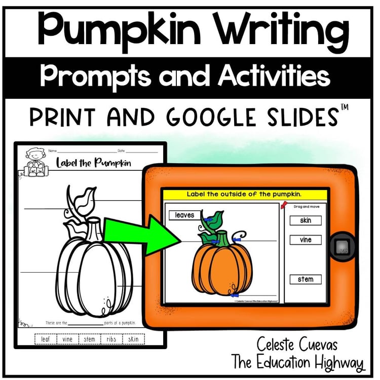 Pumpkin Activities with Writing Prompts