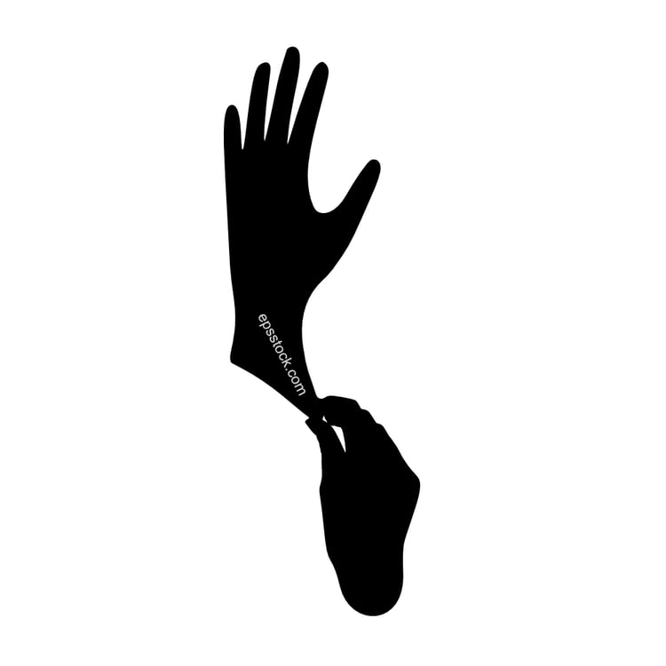 medical protective gloves