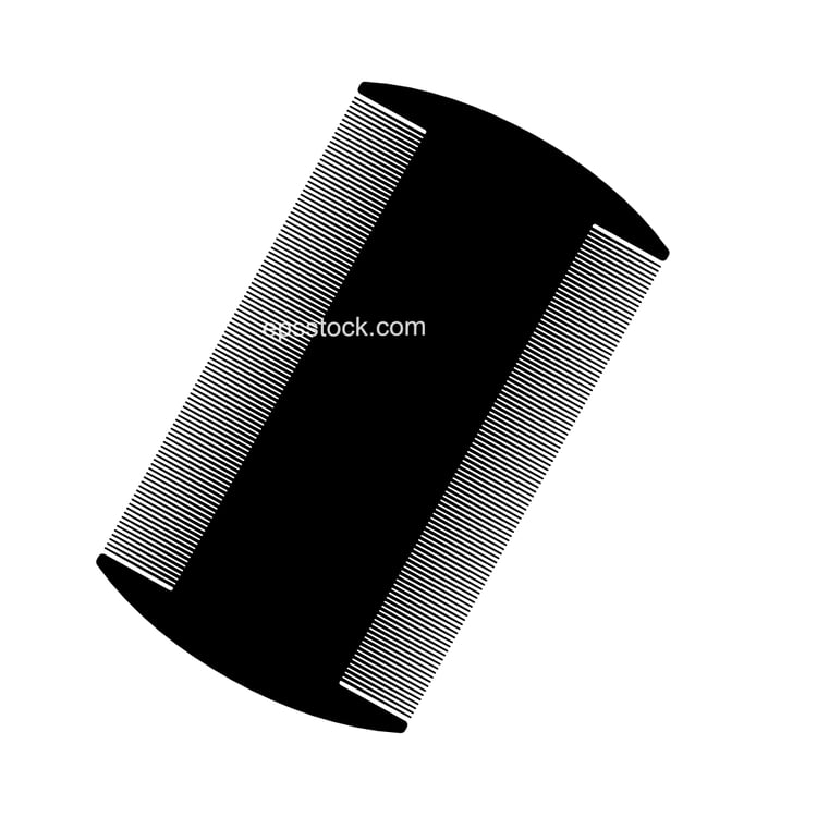 Double-sided  Toothed Fine-toothed Flea Comb
