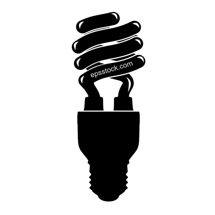spiral light bulb