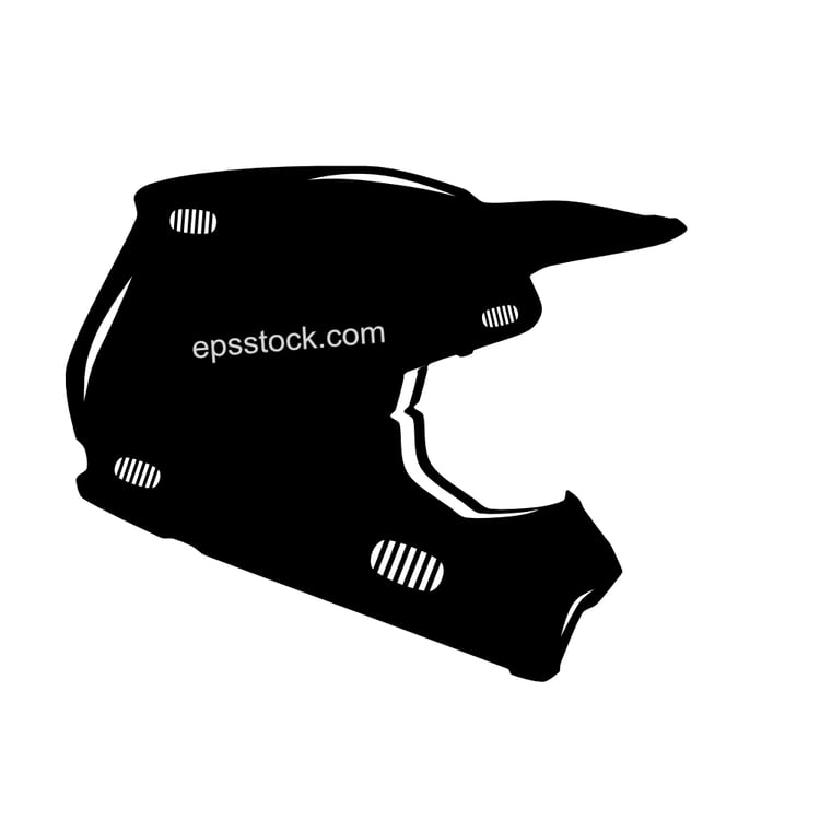 Motocross Helmet symbol