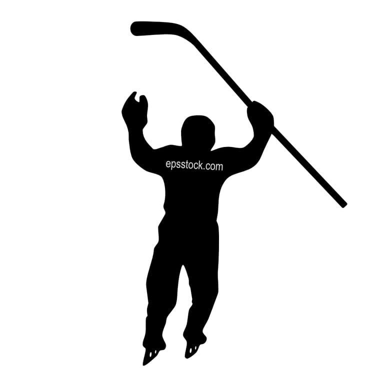 Ice hockey kid