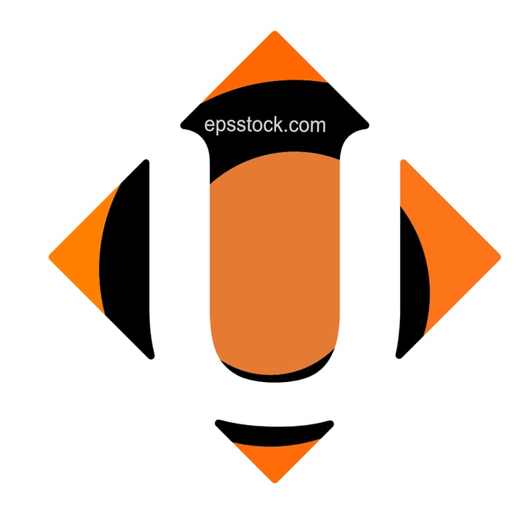 Letter U symbol