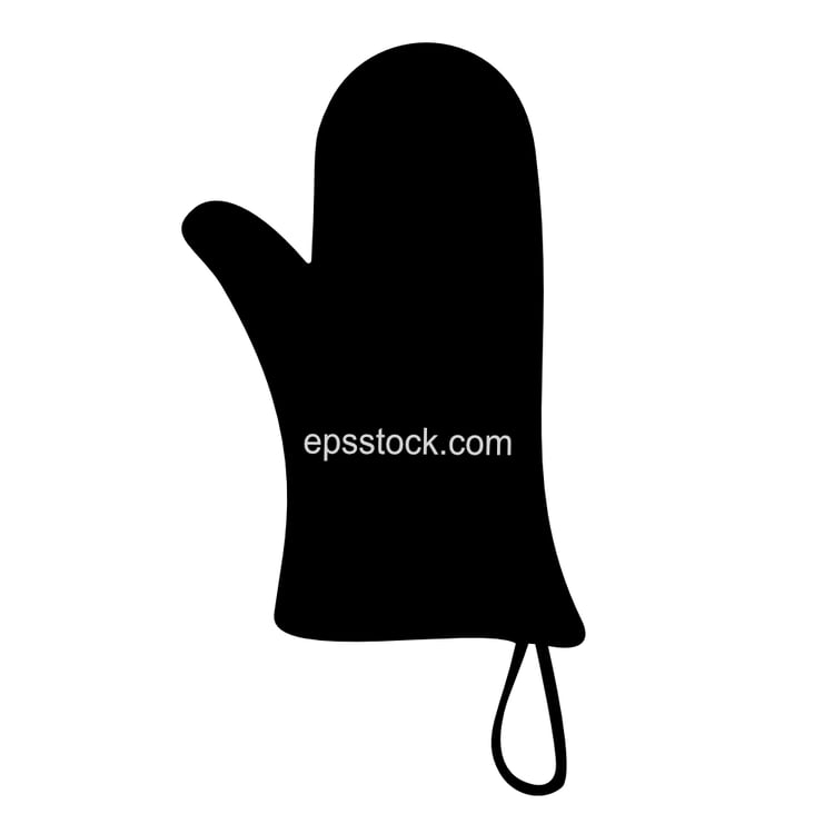 oven mitt symbol