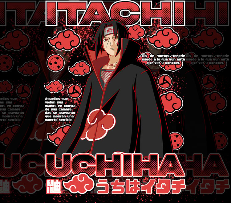DESIGN ANIME NARUTO / ITACHI