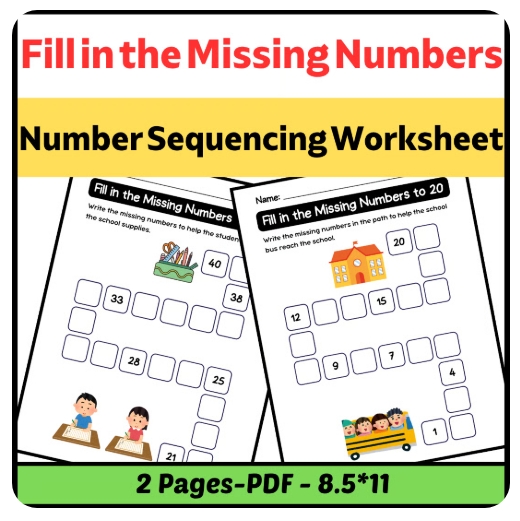 Fill in the Missing Numbers